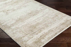 Stephanee Modern Brown/Off-White/Dark Brown Area Rug
