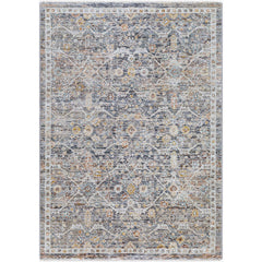 Randa Traditional Black/Beige Area Rug