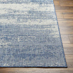 Ravon Modern Navy/Beige Area Rug