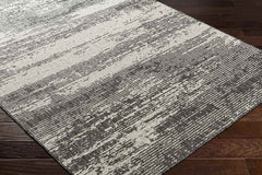 Ravon Modern Black/Beige Area Rug