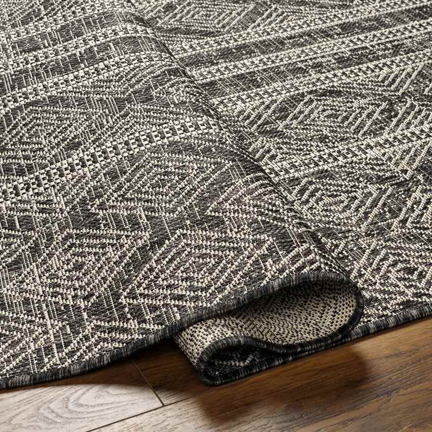 Christophr Global Black/Cream Area Rug