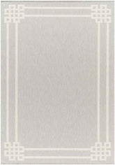 Davinia Modern Light Gray/Ivory Area Rug