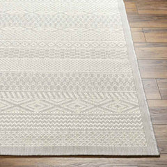 Charle Modern Light Gray/Beige Area Rug