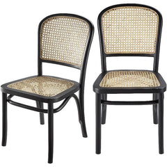 Shania Wheat/Black Dining Chair