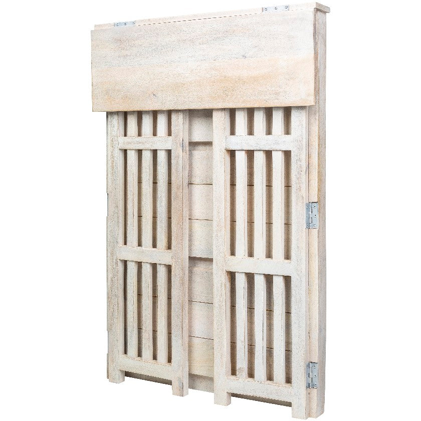 Lydell White Bookcase