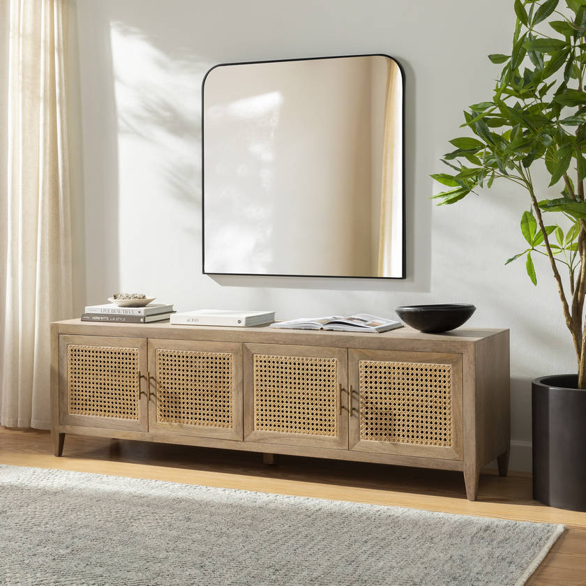 Aldrick Brown Console Table
