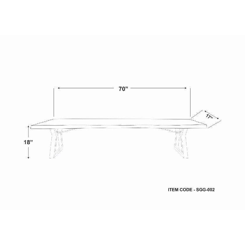 Briane Brown Dining Bench