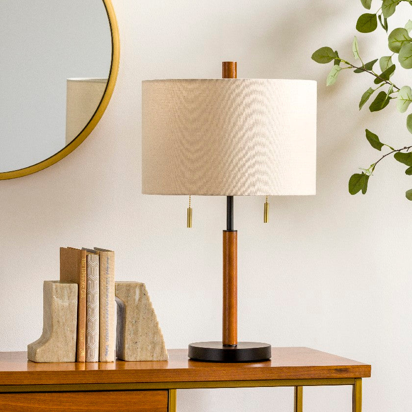 Naiya Modern Tan Table Lamp