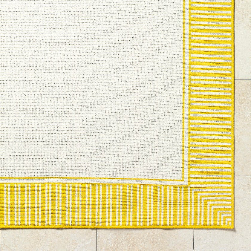 Balgonie Cottage Sunflower Yellow Area Rug