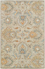 Lyon Traditional Medium Brown Area Rug