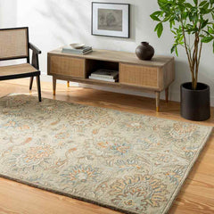 Lyon Traditional Medium Brown Area Rug