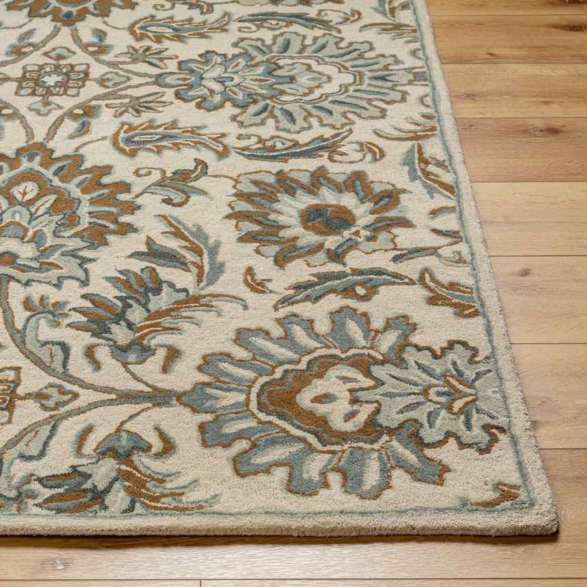 Lyon Traditional Ivory Area Rug