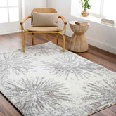 Sheronica Modern Light Brown Area Rug