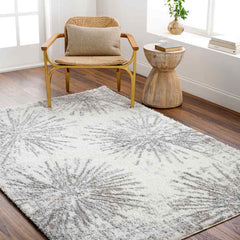Sheronica Modern Light Brown Area Rug