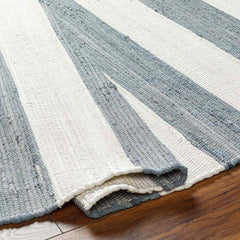 Kirby Modern Denim Area Rug