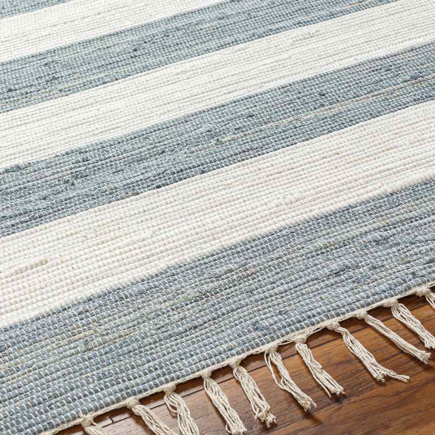 Kirby Modern Denim Area Rug