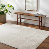 Lajoy Modern Ivory/Off-White Area Rug