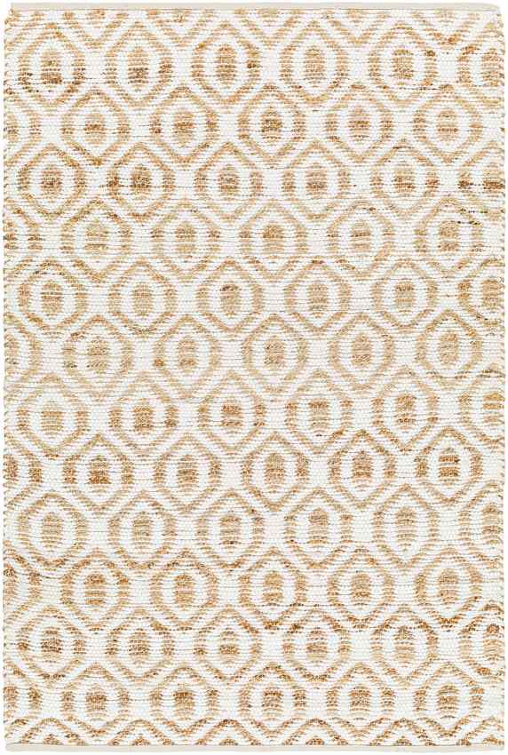 Diandria Modern White/Tan Area Rug
