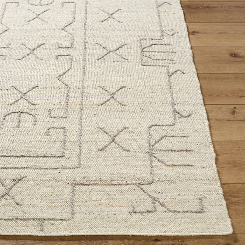 Shikita Modern Pearl Area Rug
