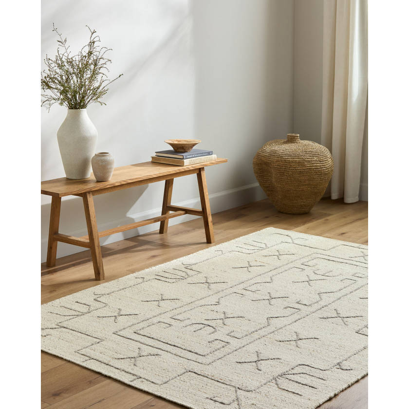 Shikita Modern Pearl Area Rug