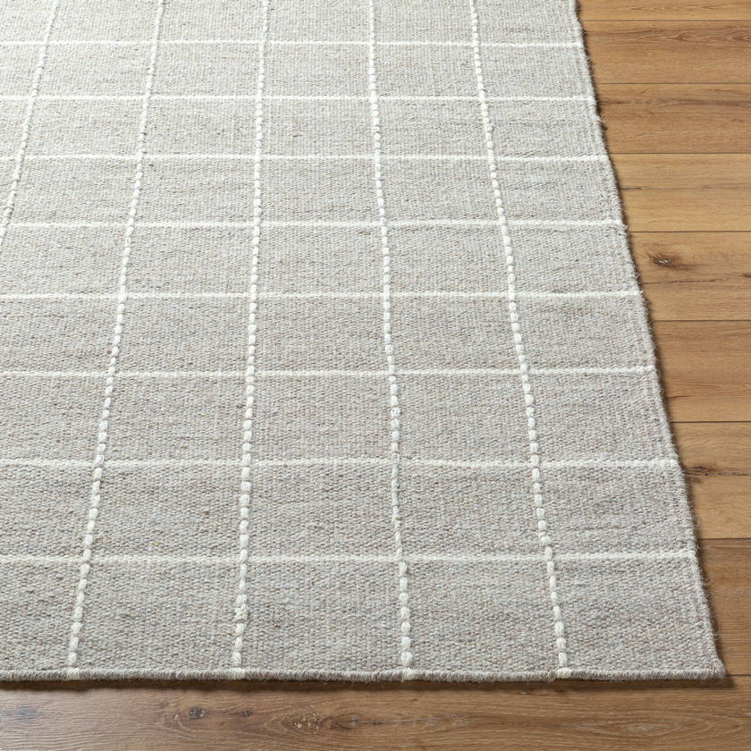Ishaq Cottage Sterling Grey Area Rug