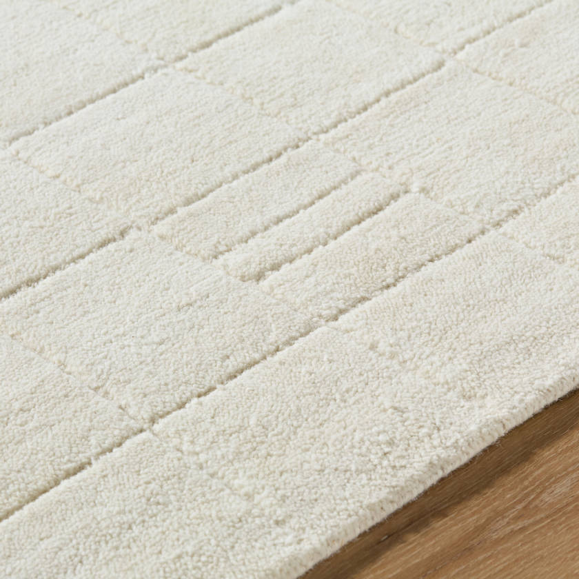 Leshawn Modern Pearl Area Rug