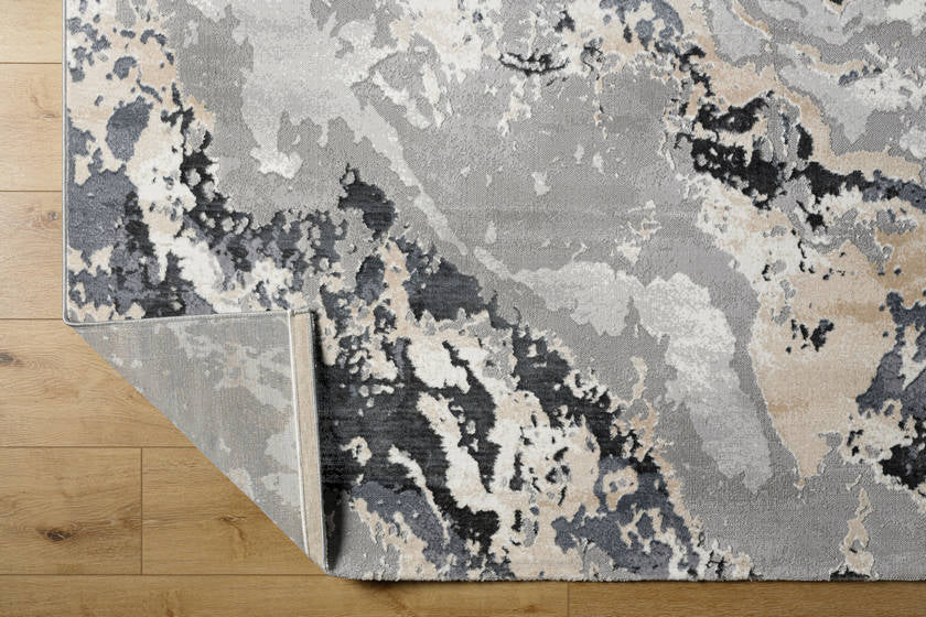 Katerina Modern Light Gray Area Rug