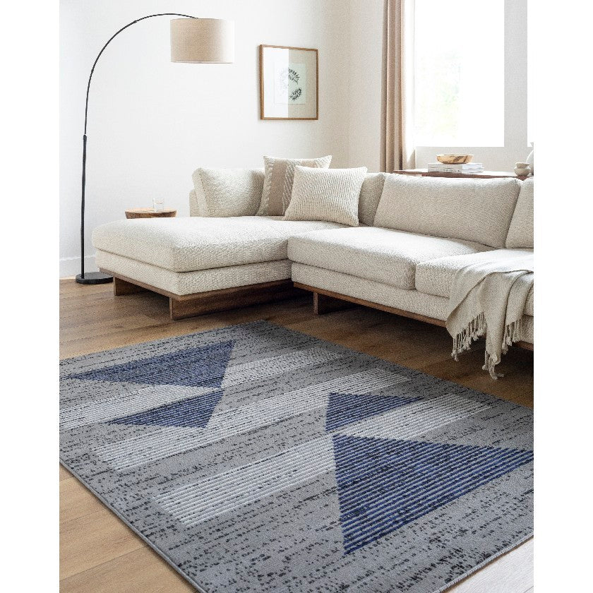 Plasmolen Modern Charcoal Area Rug