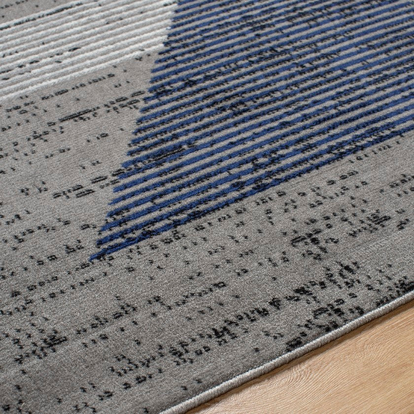 Plasmolen Modern Charcoal Area Rug