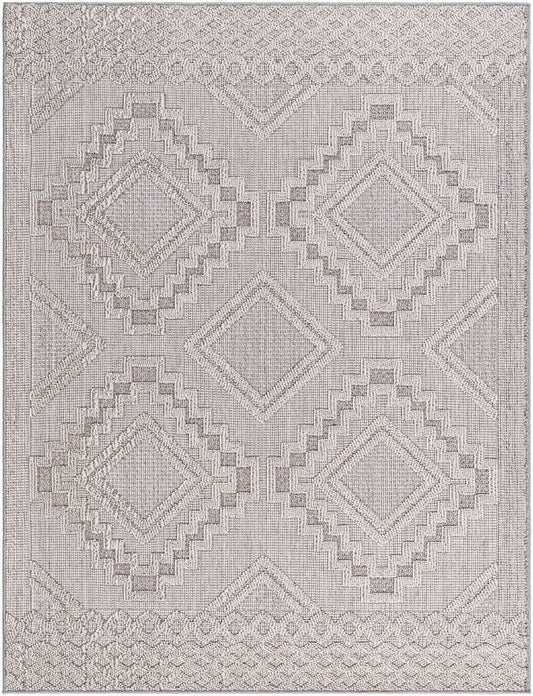 Arno Modern Light Gray Area Rug