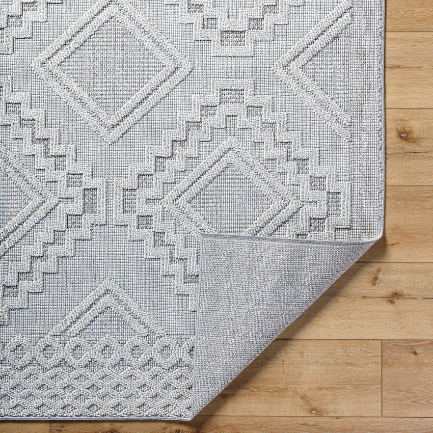 Arno Modern Light Gray Area Rug