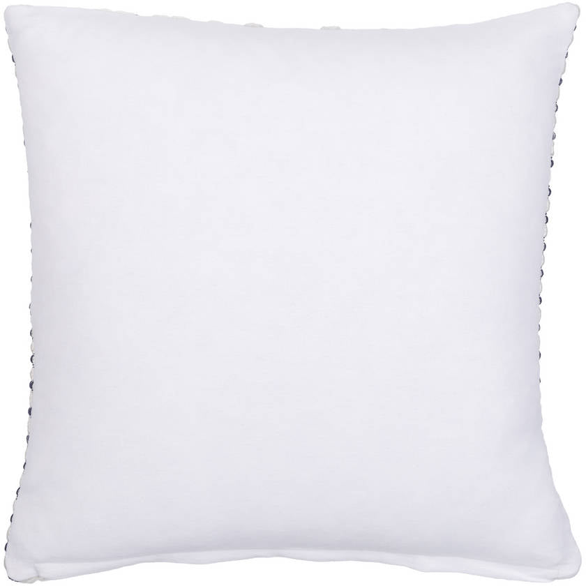 Eddy Light Silver Pillow Cover