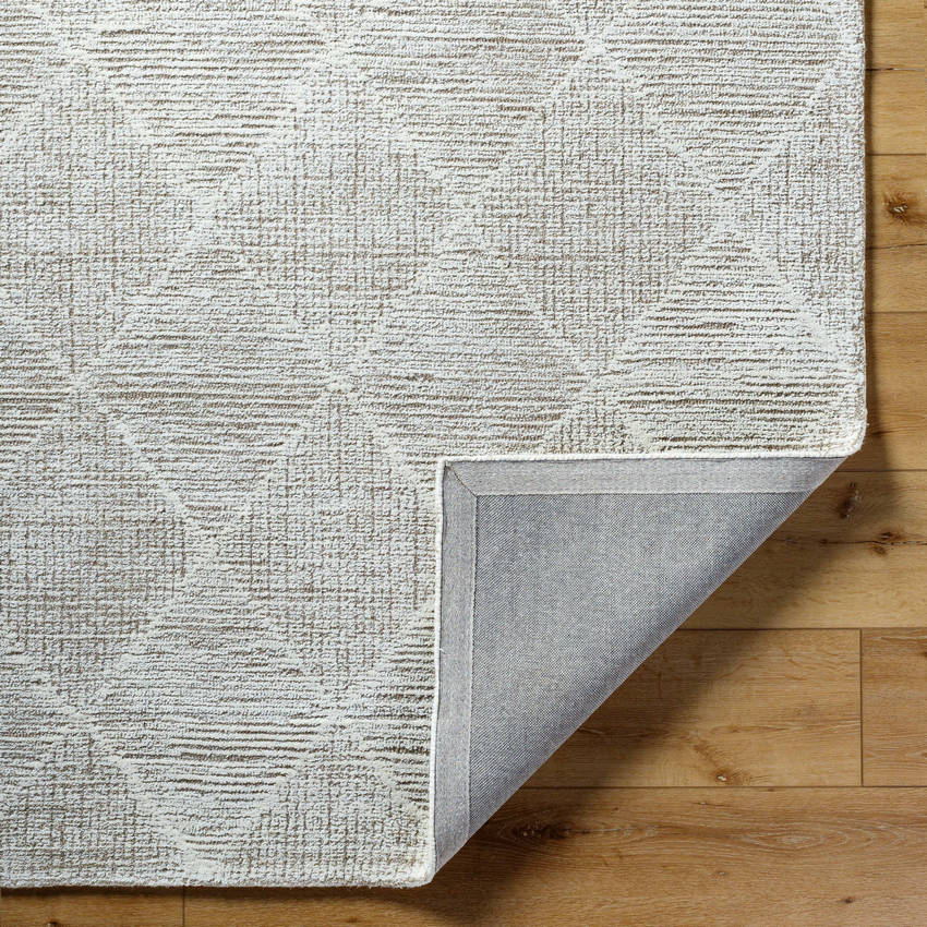 Yves Global Light Silver Area Rug