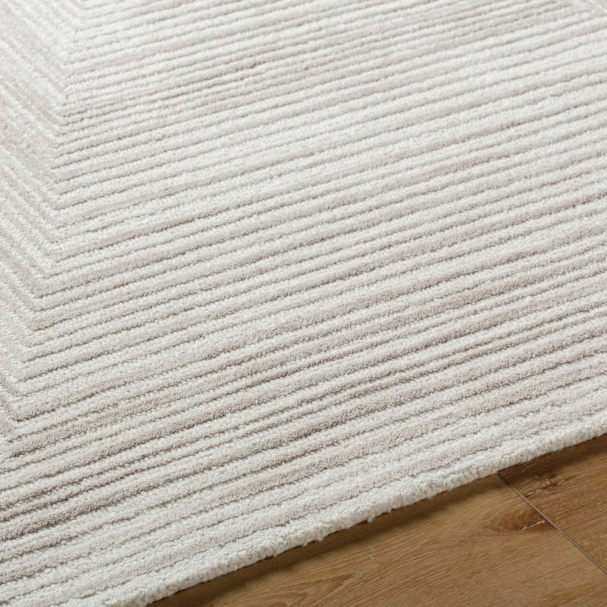 Antwann Modern Light Silver Area Rug