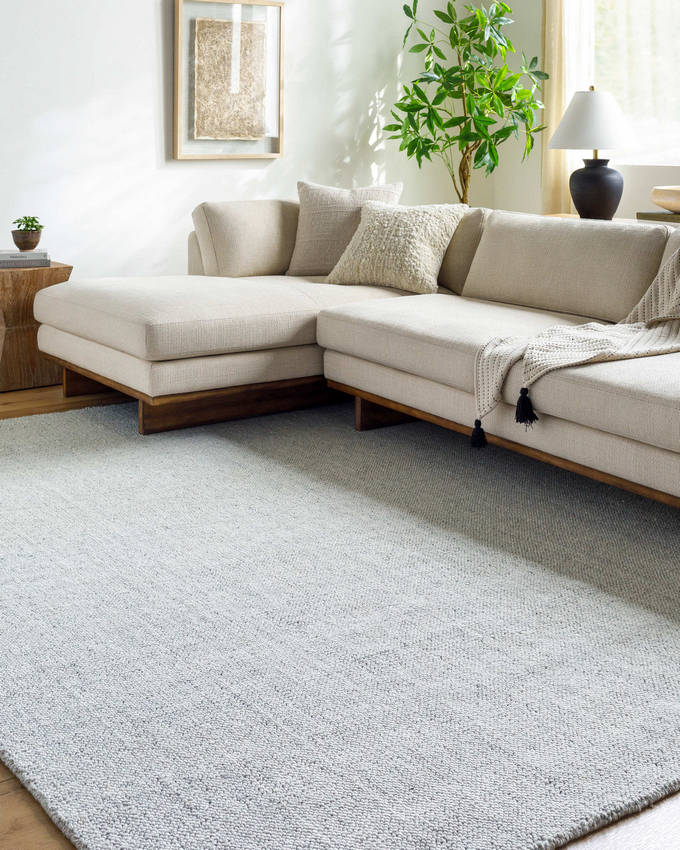 Kriste Cottage Silver Area Rug