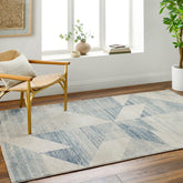 Cornesha Modern Navy Area Rug