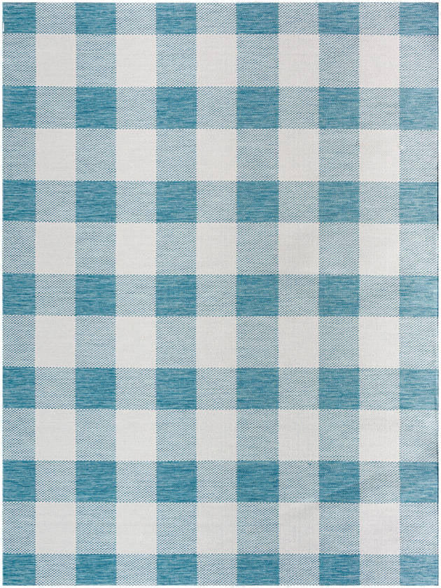 Verena Coastal Teal Area Rug