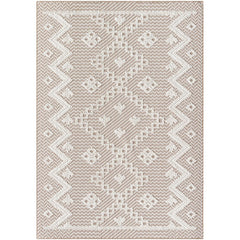 Karenda Modern Dark Brown Area Rug