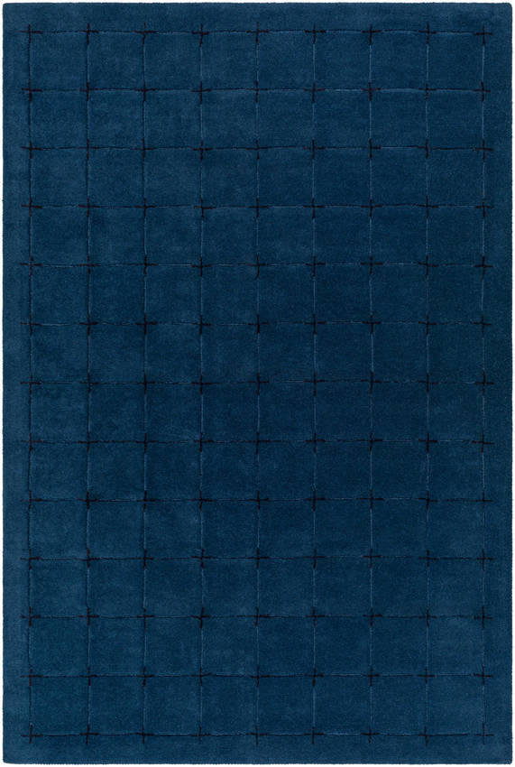 Richad Modern Dark Blue Area Rug