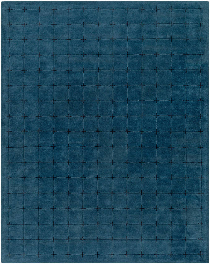 Richad Modern Dark Blue Area Rug