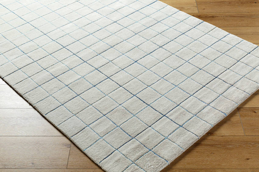 Nasreen Modern Light Beige Area Rug