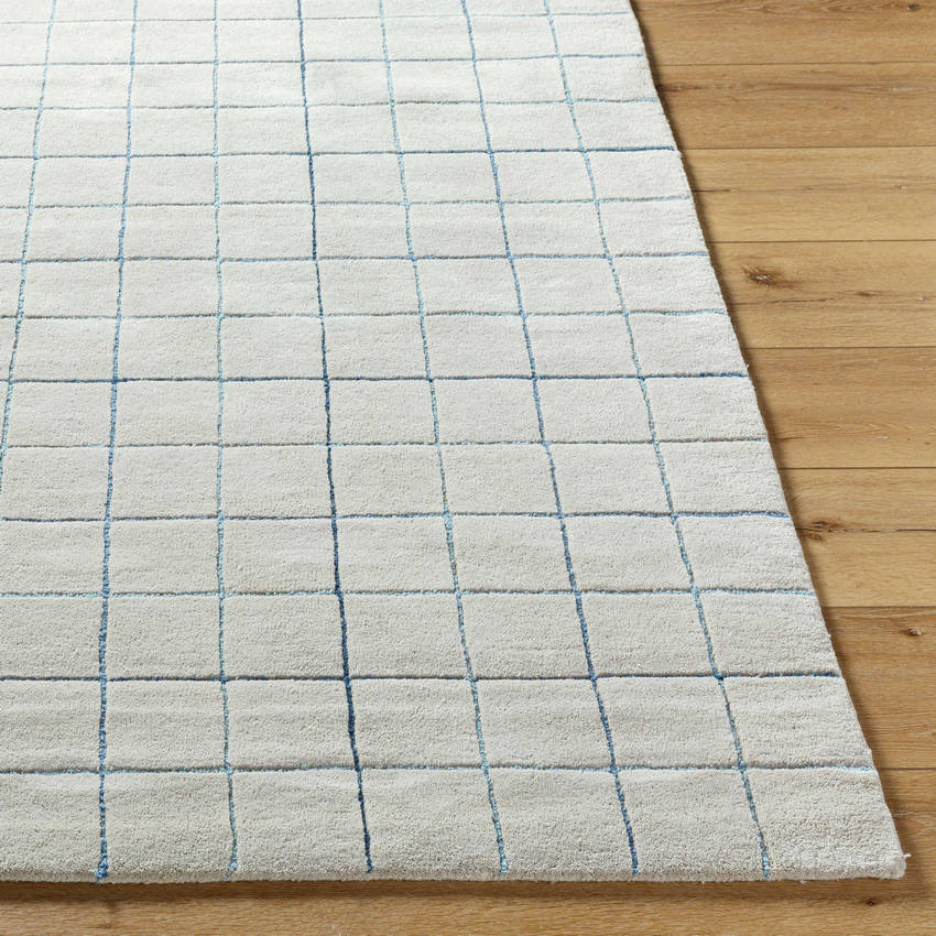 Nasreen Modern Light Beige Area Rug