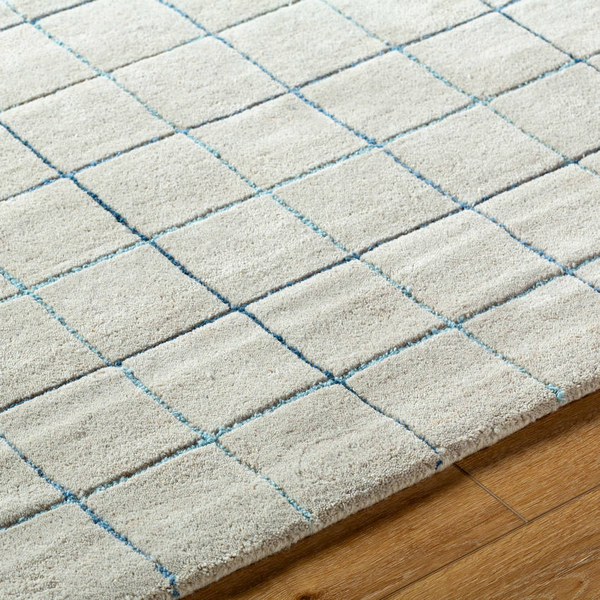 Nasreen Modern Light Beige Area Rug