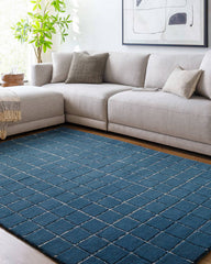 Nasreen Modern Onyx Area Rug