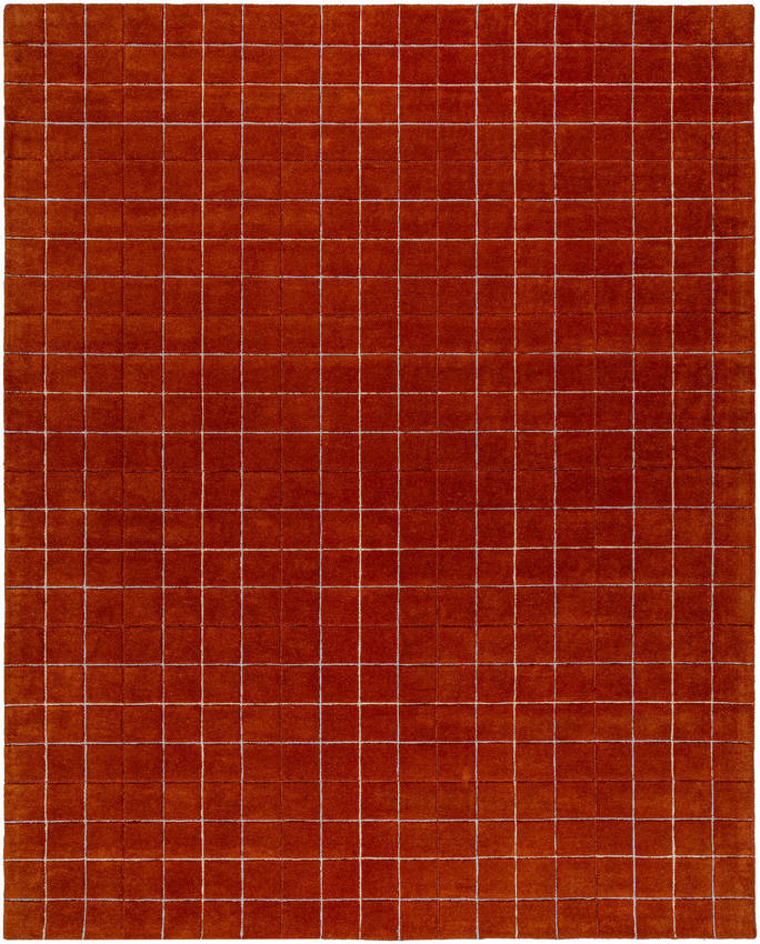 Nasreen Modern Rust Area Rug