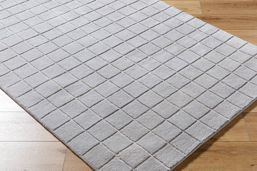 Nasreen Modern Slate Area Rug