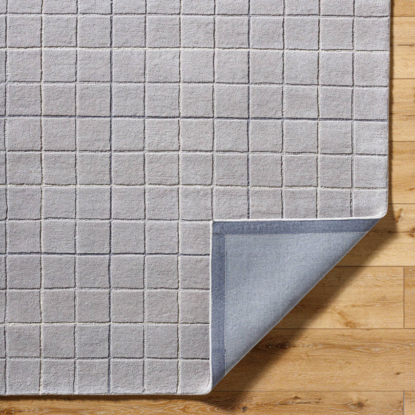 Nasreen Modern Slate Area Rug