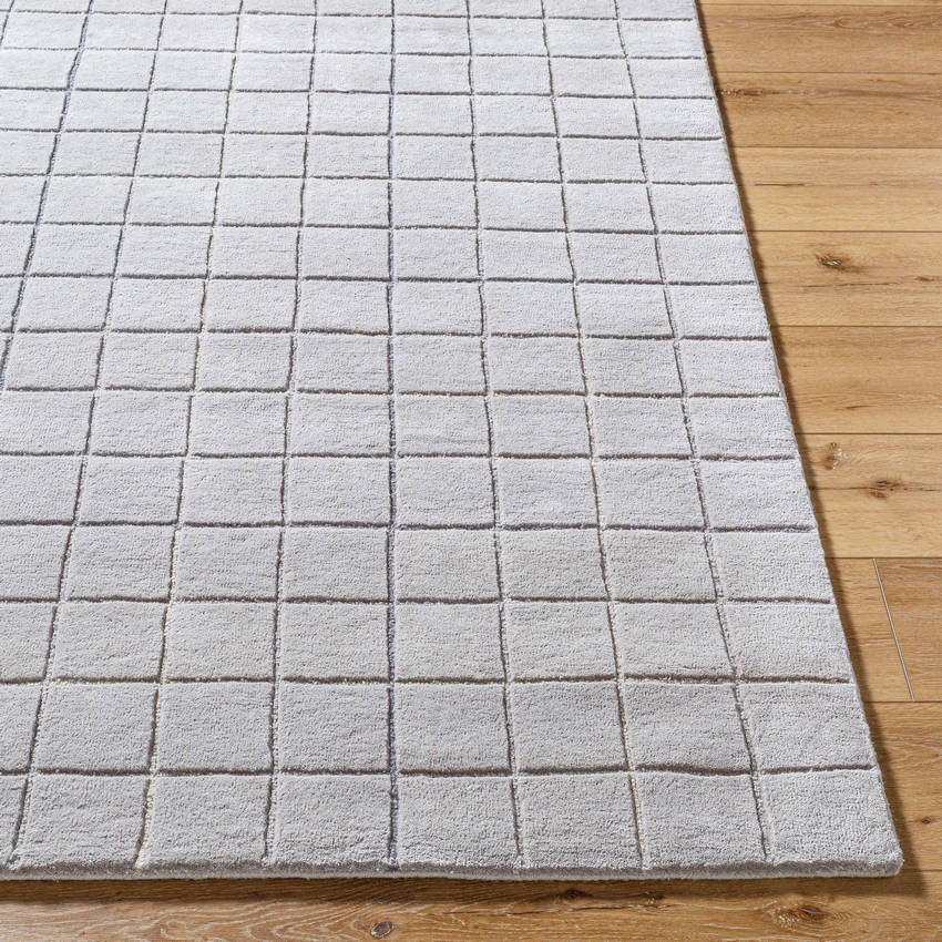 Nasreen Modern Slate Area Rug