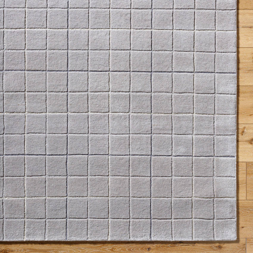 Nasreen Modern Slate Area Rug