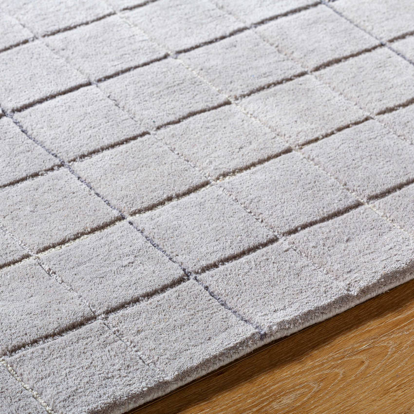 Nasreen Modern Slate Area Rug